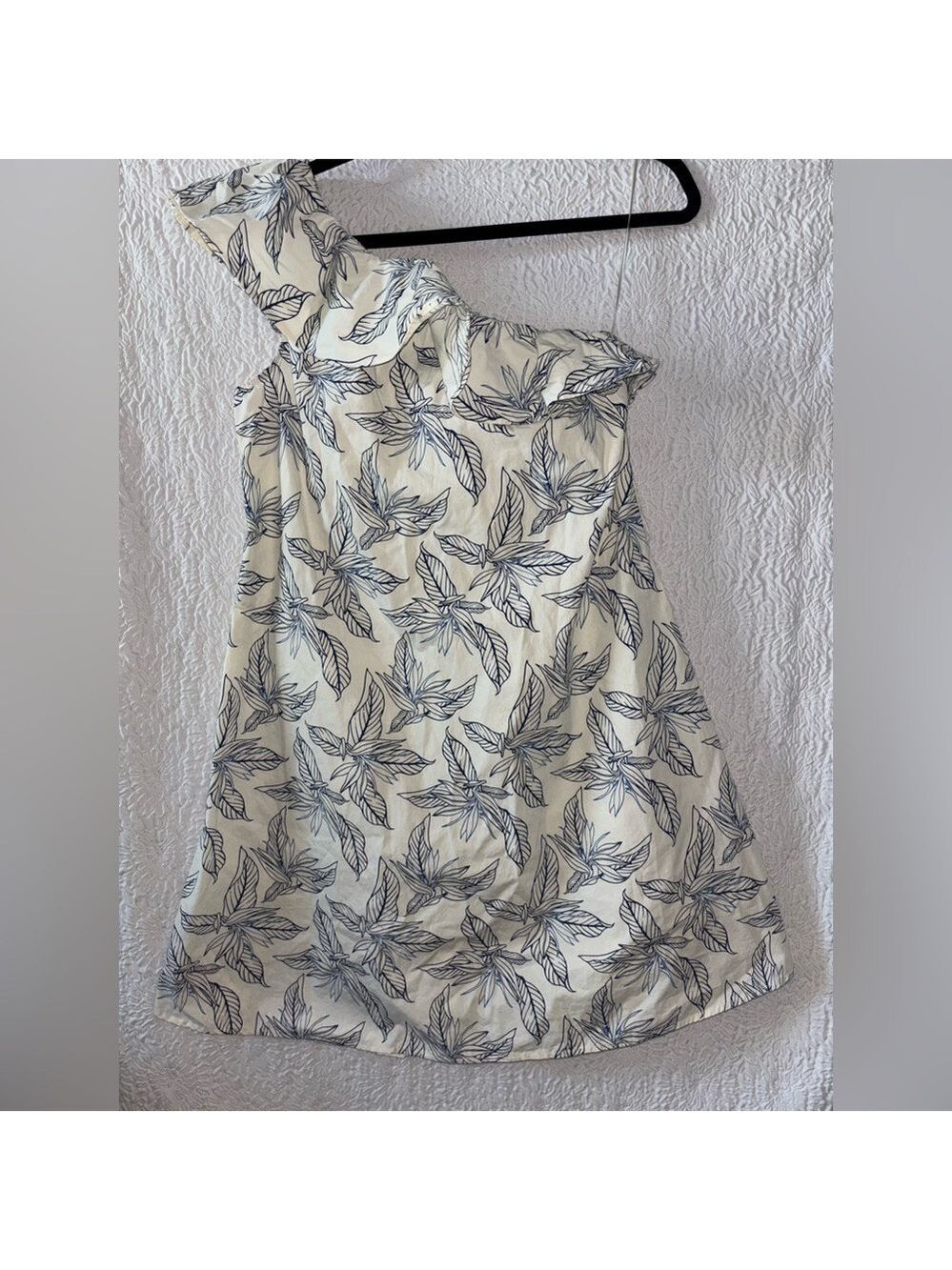 Banana Republic Floral Ruffle Details One Shoulder Midi Dress NWOT